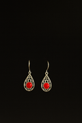 Coral Earrings
