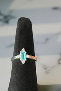 Swiss Blue Topaz Ring