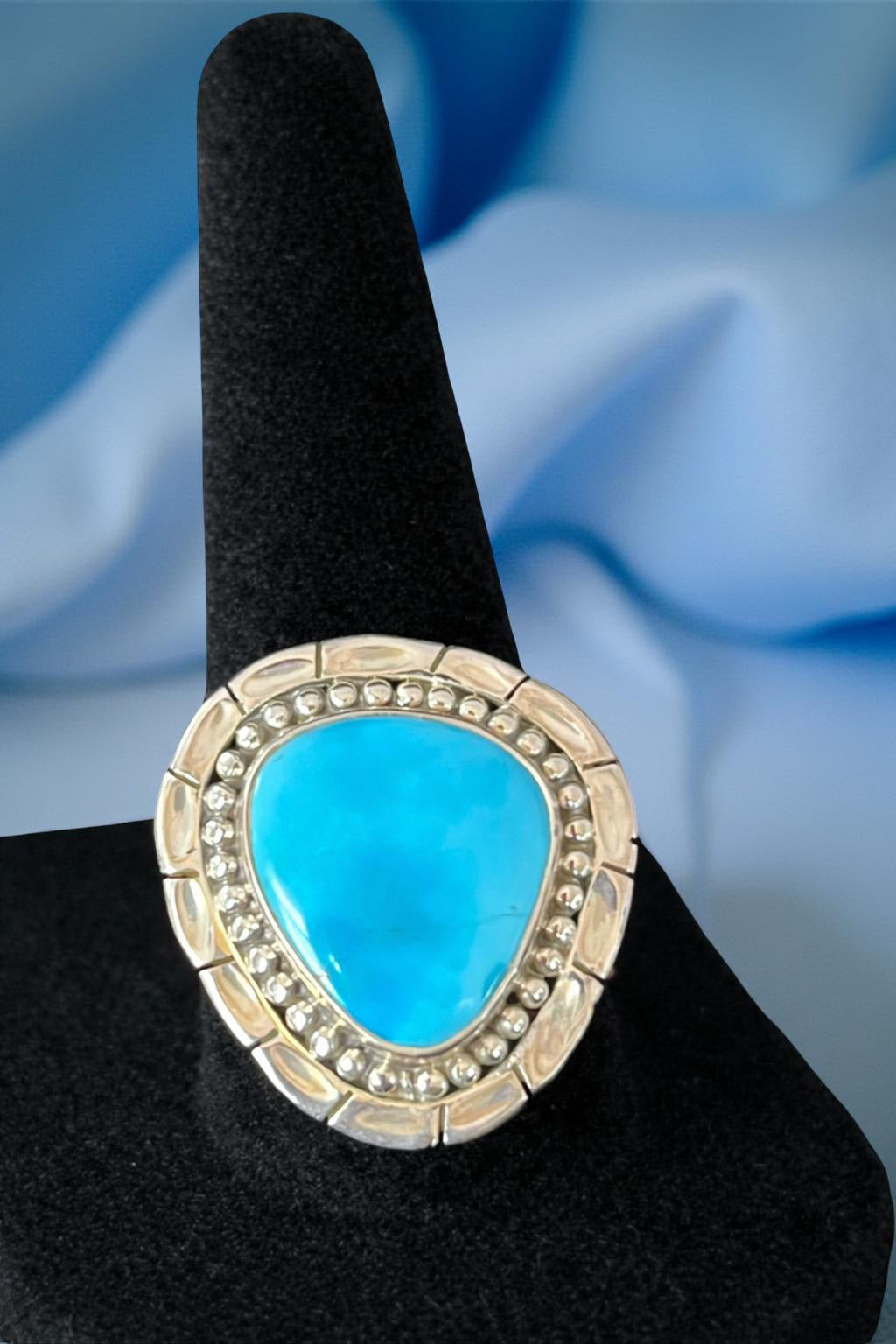 Sleeping Beauty Turquoise Ring