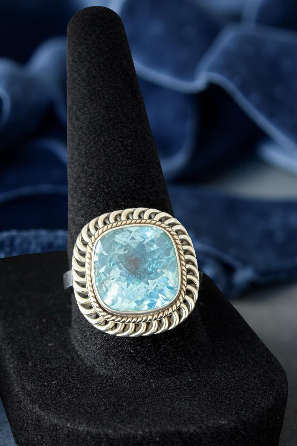 Blue Topaz Ring