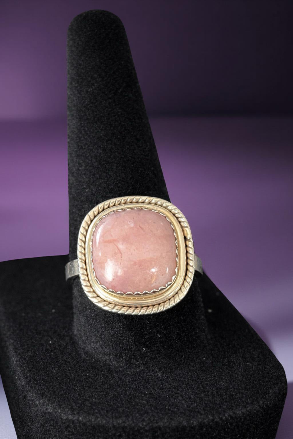 Pink Opal Ring