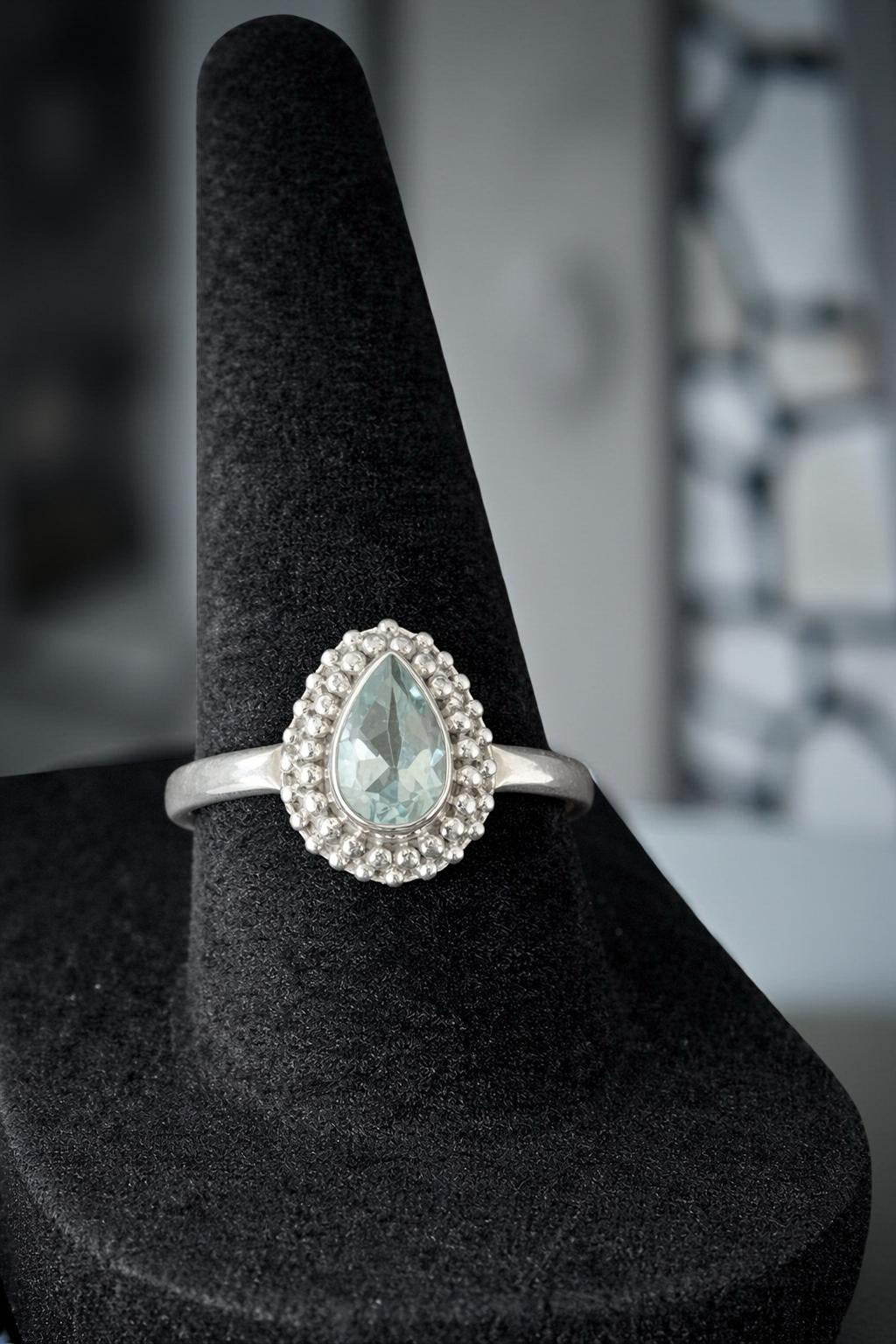 Blue Topaz Ring