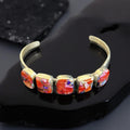 Pink Dahlia Cuff