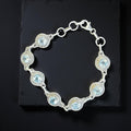 Blue Topaz Tennis Bracelet
