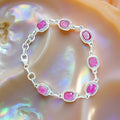 Ruby tennis bracelet