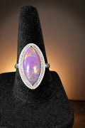 Purple Dahlia ring