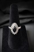 Size 4.5 - Black onyx ring
