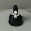 Golden Hills Turquoise Bypass Ring