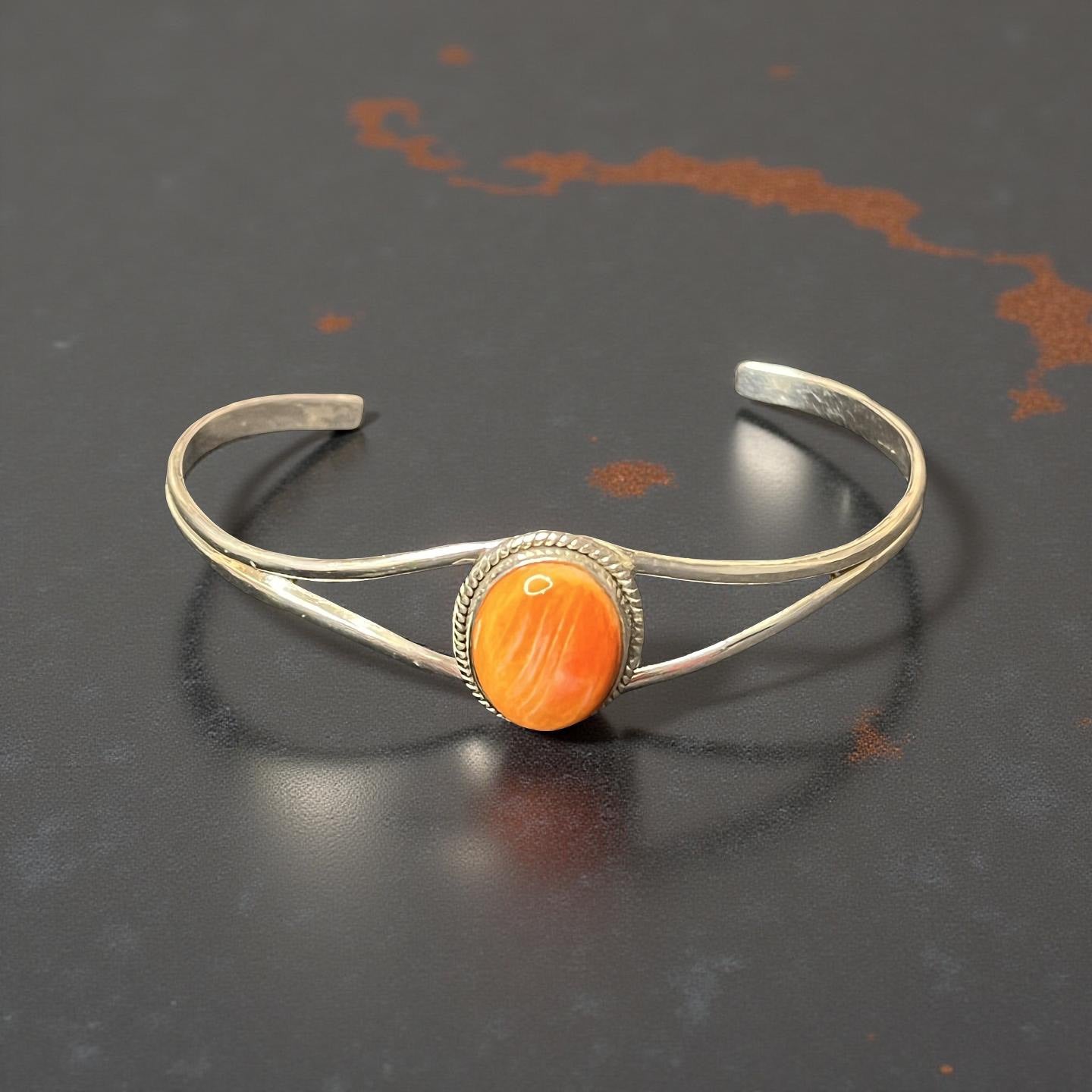 Orange Spiny Oyster Cuff
