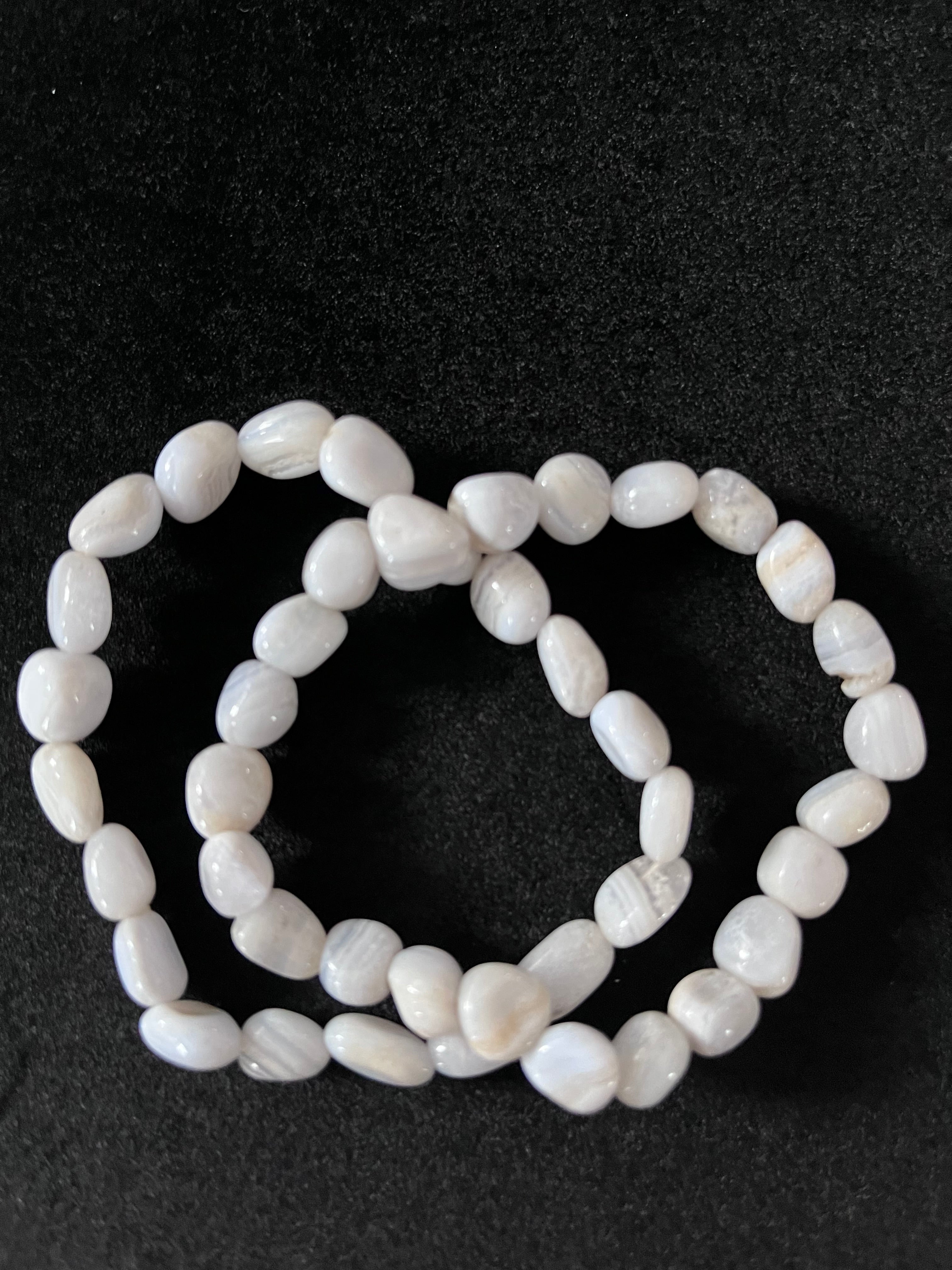 Blue Lace Agate Bracelets