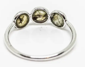 Size 8 - Labradorite Stacker Ring