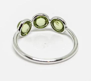 Size 6 - Peridot Stacker Ring