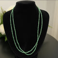 Emerald String Necklace