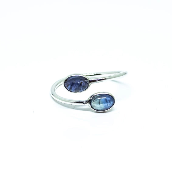 Tanzanite adjustable ring